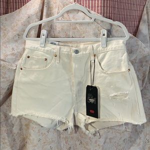 NWT Levi’s Denim Cutoff Shorts High Rise Boho